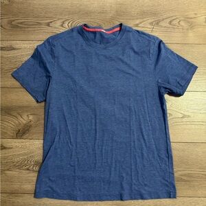 Lululemon Men's Blue T-Shirt Short Sleeve Size XL
